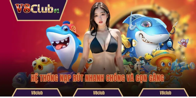 Hệ thống nạp rút nhanh chóng và gọn gàng