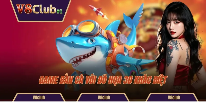 Game bắn cá với đồ họa 3D khác biệt
