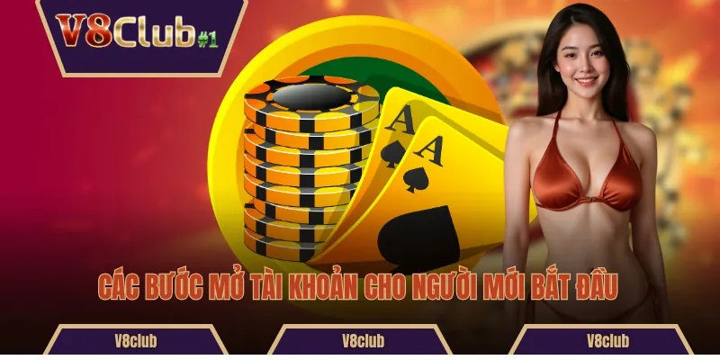 Các bước mở tài khoản cho tân binh mới tham gia