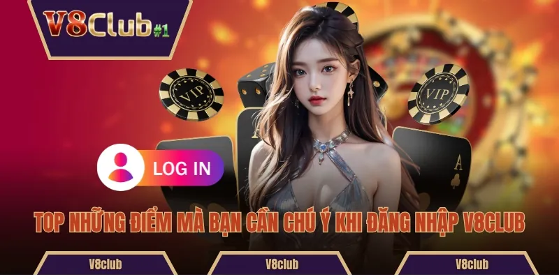 Top những điểm mà bạn cần chú ý khi đăng nhập V8CLUB 